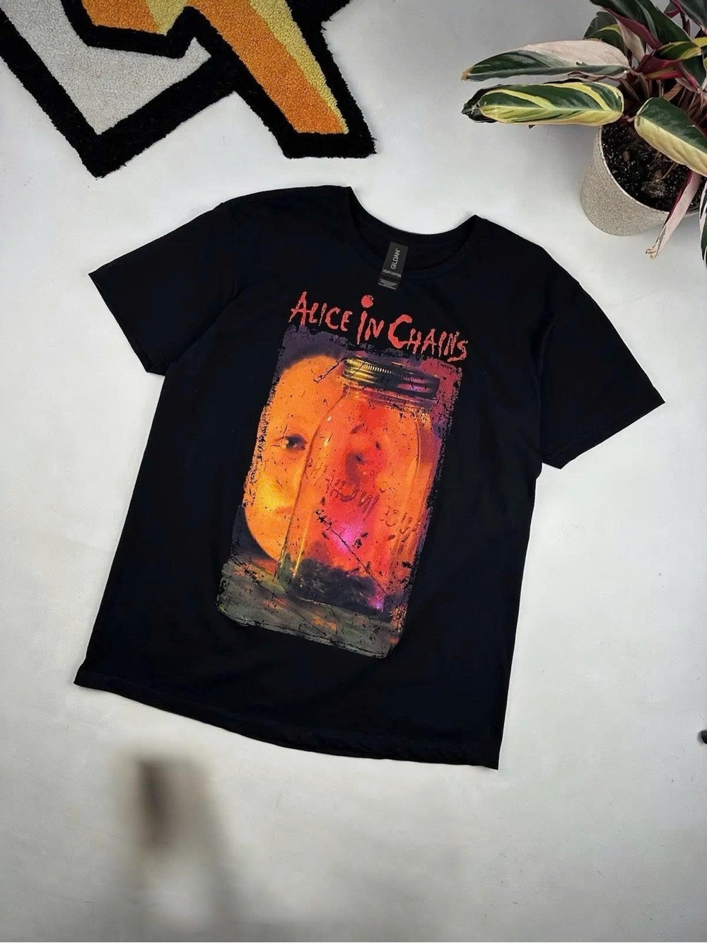 Kids Black Graphic Tee